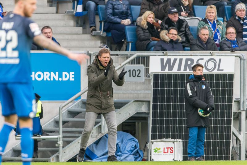 TSG-Coach Nagelsmann treibt sein Team nach vorn