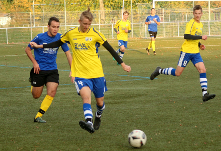 Luca Schinkmann in Aktion