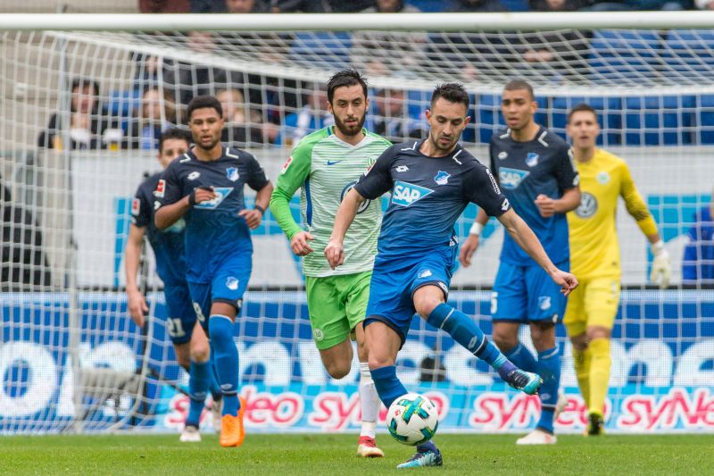 Rupp beim Spielaufbau