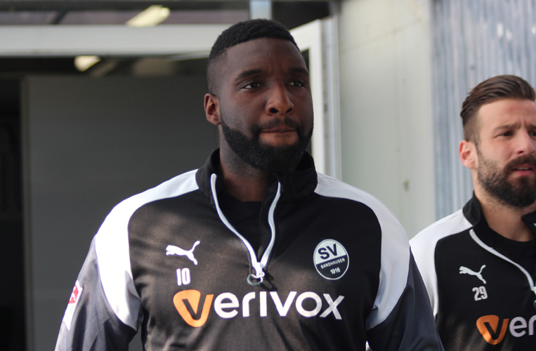 Stürmer Richard Sukuta-Pasu möchte man längerfristig an den SVS binden