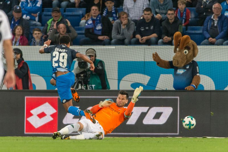 Gnabry legt quer auf Kramaric, der zum 1:0 trifft