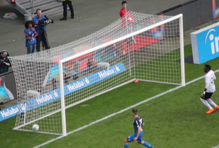 ... zum verdienten 1:1 Ausgleich für die TSG