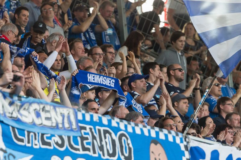 Die TSG-Fans freuen sich auf ein spannendes Saisonfinale