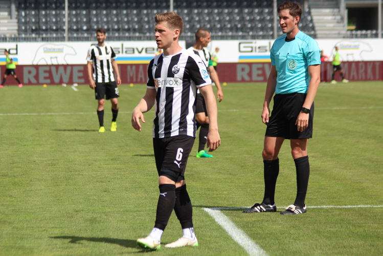 Denis Linsmayer ist ein wichtiger Stützpfeiler im SVS-Mittelfeld