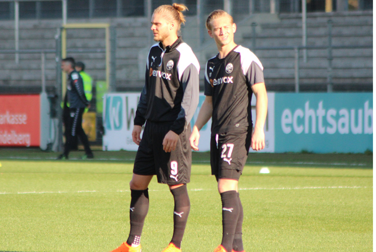 Für Rurik Gislason (li.) trifft auf seine ehemaligen Mannschaftskameraden aus Nürnberg