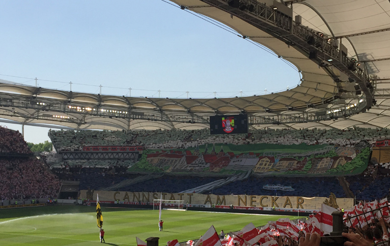 Stuttgarter Fan-Choreographie