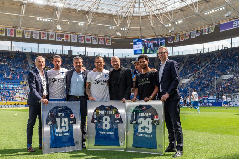 Verabschiedung von Uth, Polanski und Gnabry