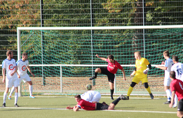 Der umstrittene 3:3 Ausgleich für Eppingen