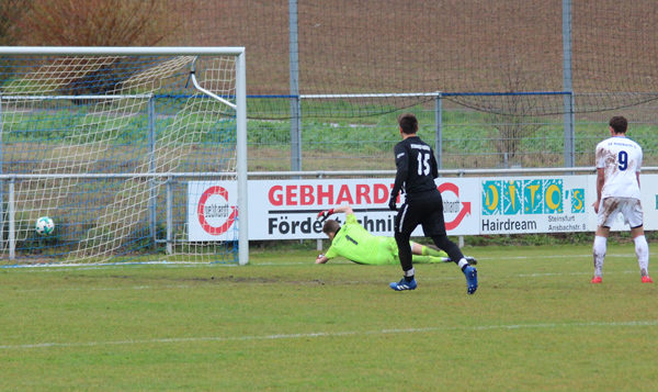 Tor für den SVR durch Fabian Hack zum 5:1