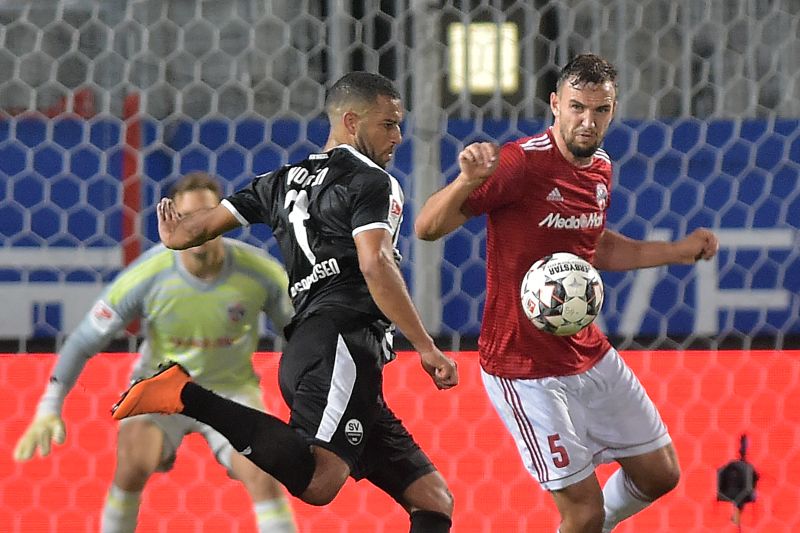 Gelingt es Stürmer Andrew Wooten und seinen Mitspieler erstmals gegen Heidenheim ein Zweitligaspiel zu gewinnen?