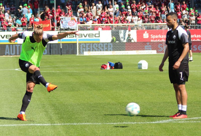 Auf die Treffsicherheit ihres Isländers Rurik Gislason hofft man beim SV Sandhausen