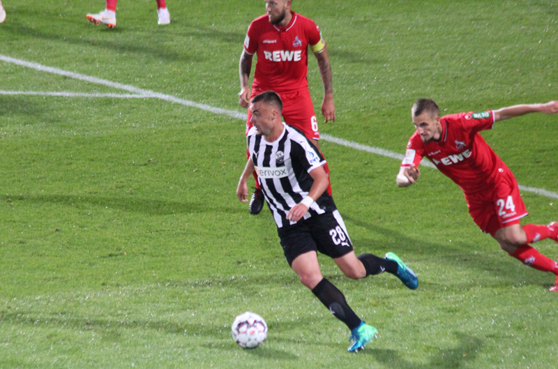 Förster (li.) in Aktion