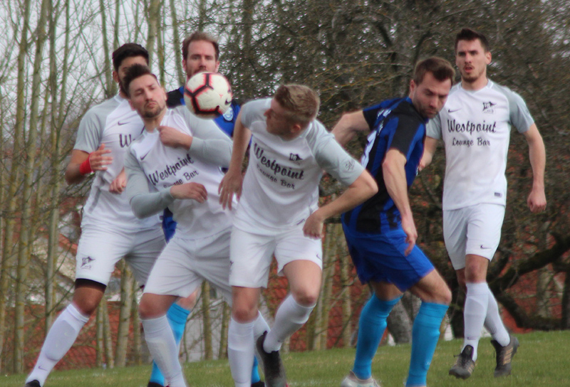 Einer von vielen engen Zweikämpfen