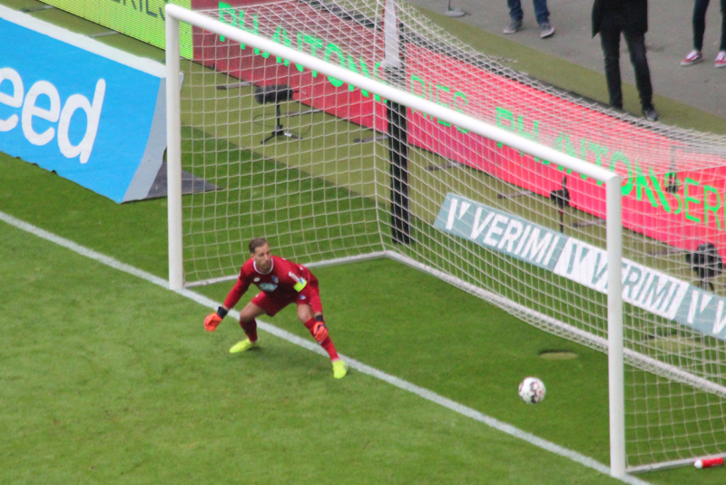 Die Frankfurter 1:0-Führung