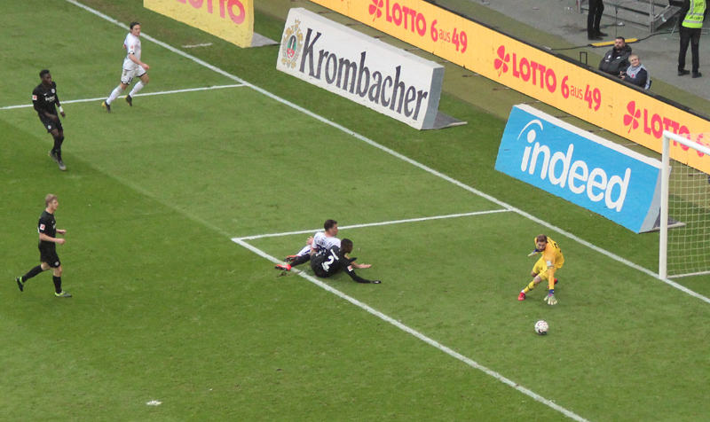 Torchance für die TSG