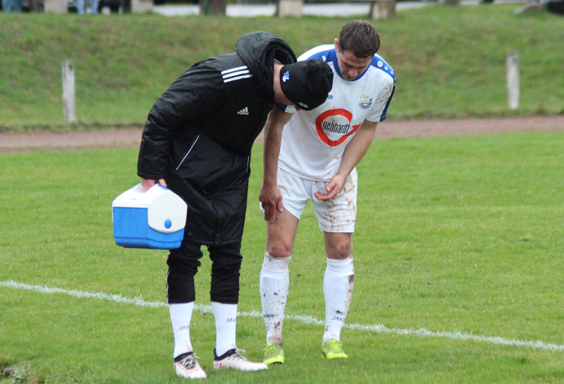 ... muss verletzungsbedingt raus