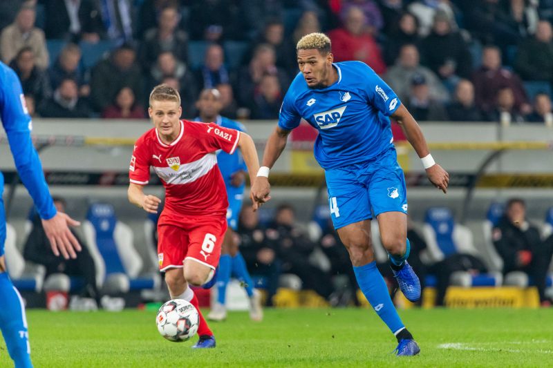 Spielszene aus dem Hinspiel