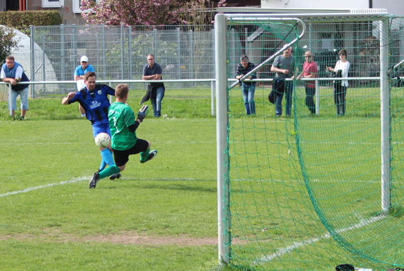 Neuberger scheiterte an SG-Keeper Glassl