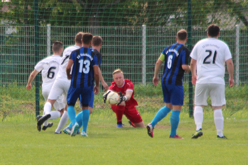 SV-Keeper Romig in Aktion