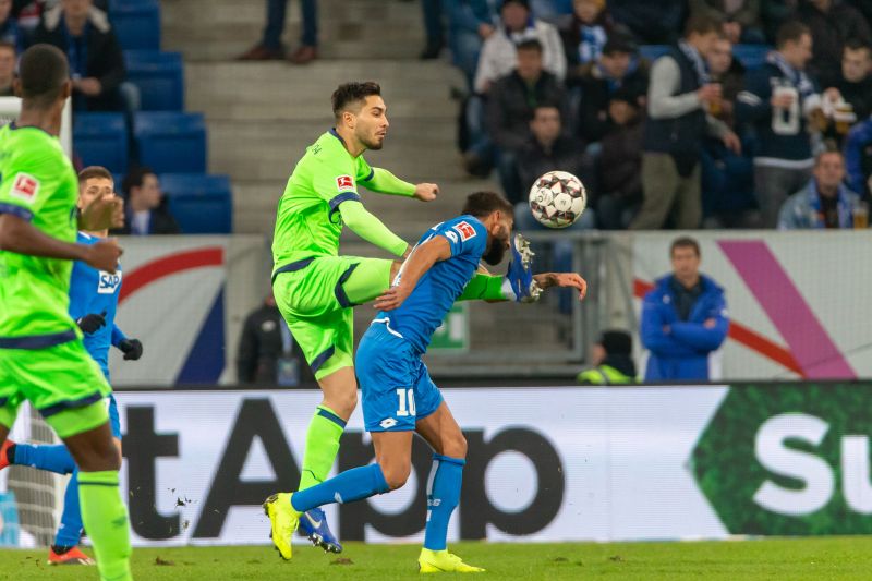 Demirbay (re.) - hier beim Kopfball - wird aktuell von internationalen Vereinen heiß umworben