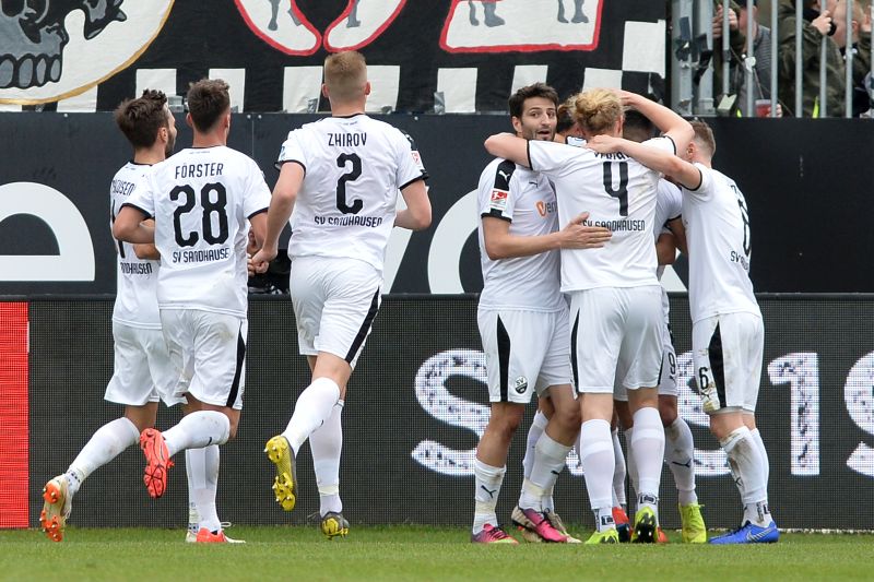 Torjubel beim SV Sandhausen! Die Kurpfälzer holten zuletzt neun Punkte aus drei Partien.