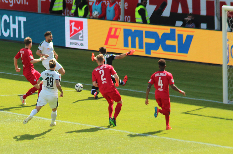 Daghfous scheitert aus spitzem Winkel