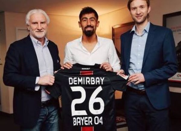 Demirbays Präsentation in Leverkusen