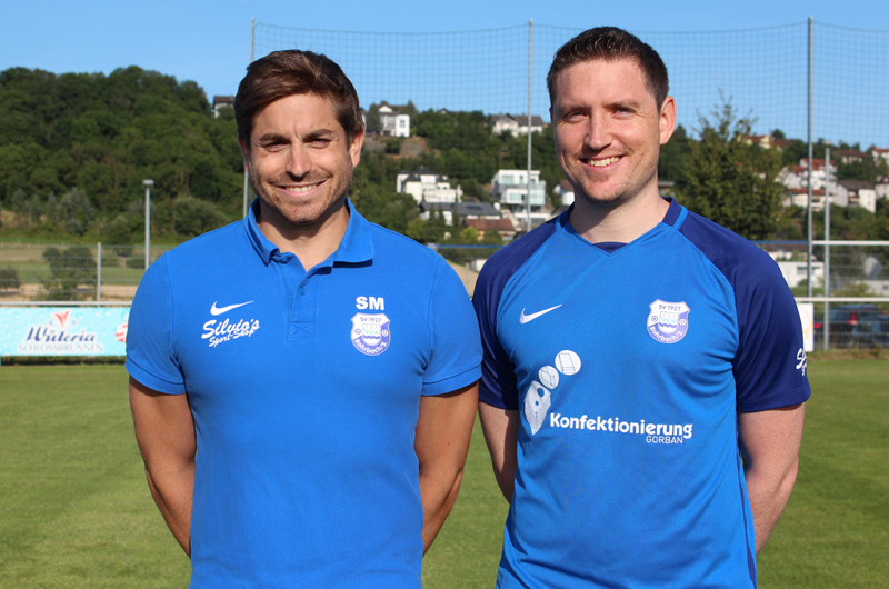 Trainerteam 2. Ma.: Münch (li.) und Altmann