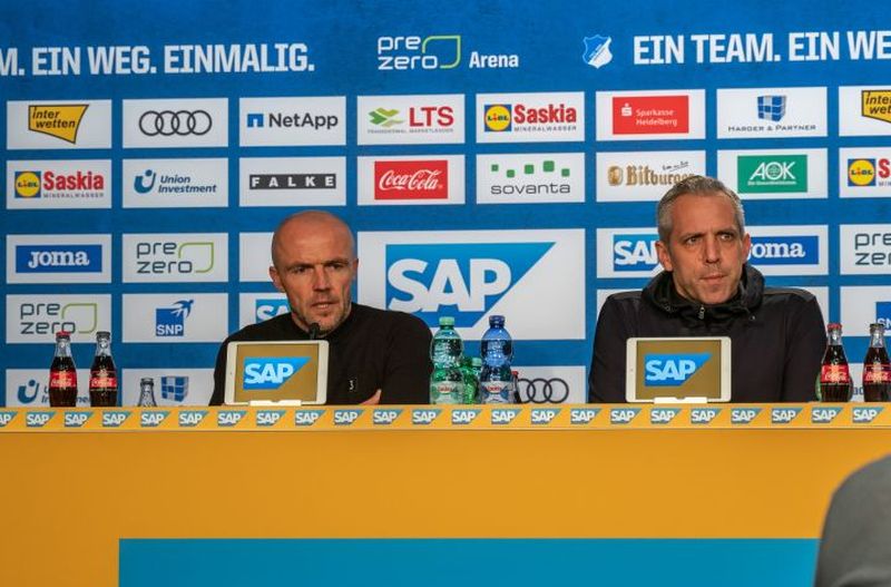 Schreuder (li.) und Pressesprecher Kliem