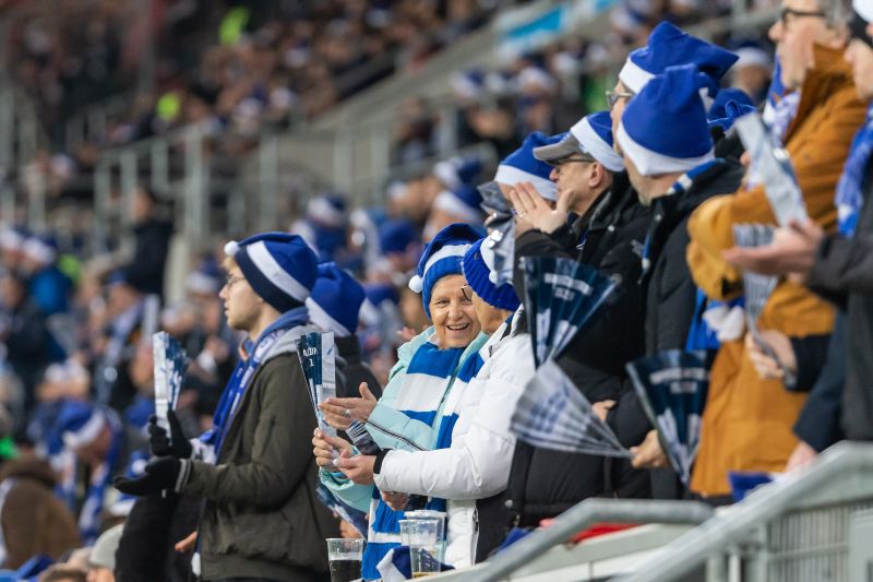 Begeisterung auf den Rängen