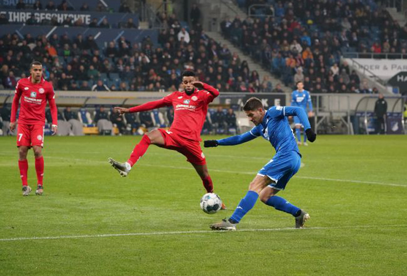 Kramaric (re.) sorgte für reichlich Torgefahr