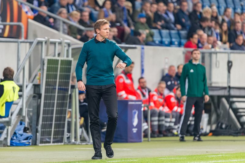 Nagelsmann am Spielfeldrand