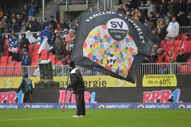 Beim SV Sandhausen geht man relativ sorgenfrei in die zweite Saisonhälfte