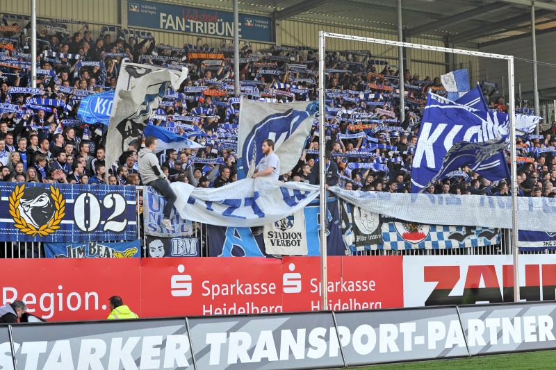 Voller Gästeblock auch am Sonntag