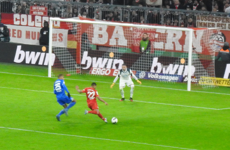 Gnabry frei vor Pentke