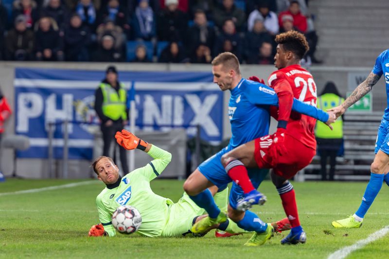 Hochalarm vor dem TSG-Tor. Torhüter Oliver Baumann wird sich am Samstag mit Sicherheit nicht über zu wenig Beschäftigung beklagen können.