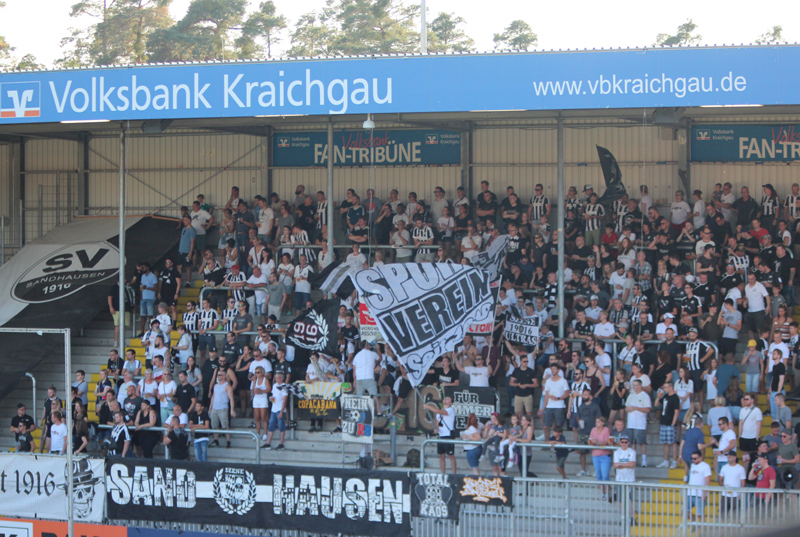 Fanbegeisterung am Hardtwald wird es einige Wochen nicht mehr geben