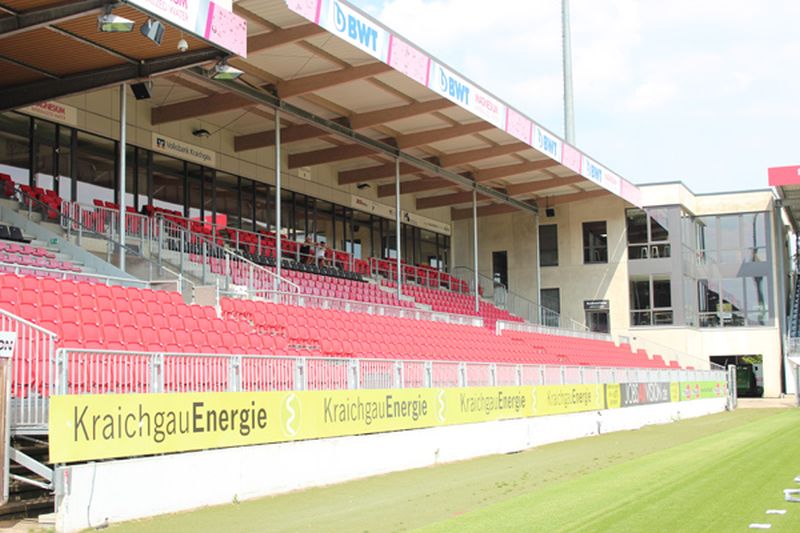 Das Training am Hardtwald findet unter Ausschluss der Öffentlichkeit statt