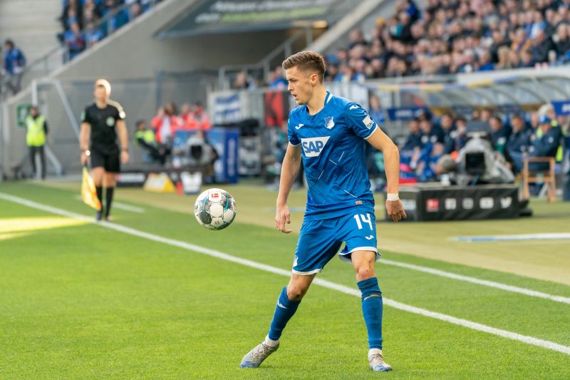 Hoffenheims Baumgartner in Aktion