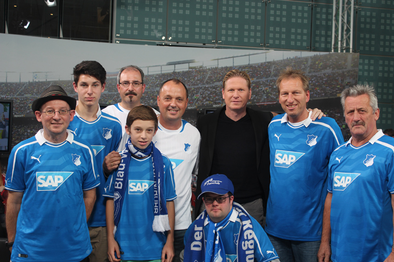 Besuch beim Sport1-Doppelpass in München