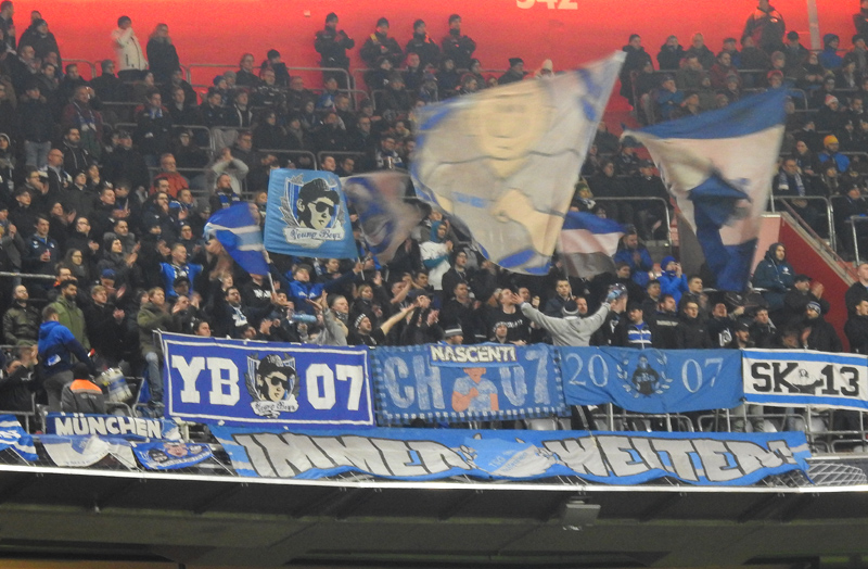 Crescendo Hohenlohe beim Support in München