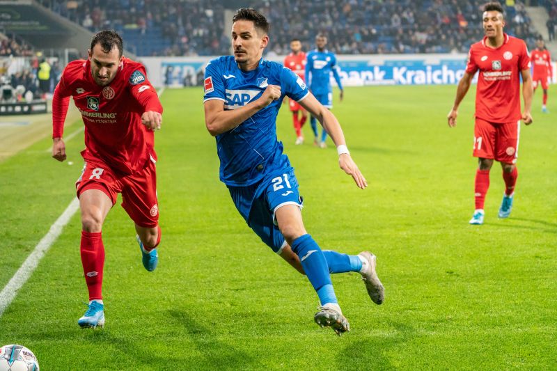 TSG-Kapitän Hübner (re.) fehlt Gelb-Rot gesperrt