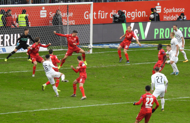 Knapp das Ziel verfehlt