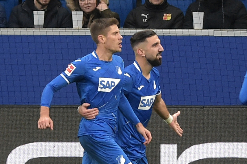 Dem Sturm-Duo Kramaric (li.) und Dabbur blieb ein Treffer verwehrt