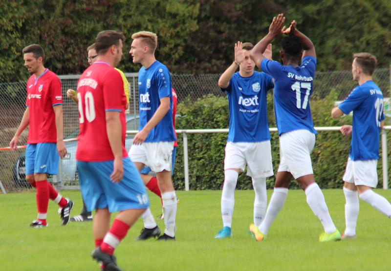 Torjubel bei den Gästen