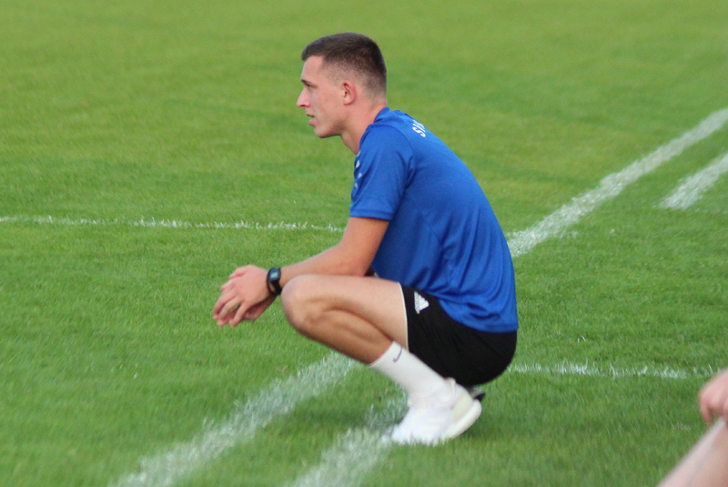 Rohrbachs Trainer Dennis Bauer