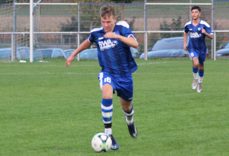 Maxim Maier mit Offensivdrang