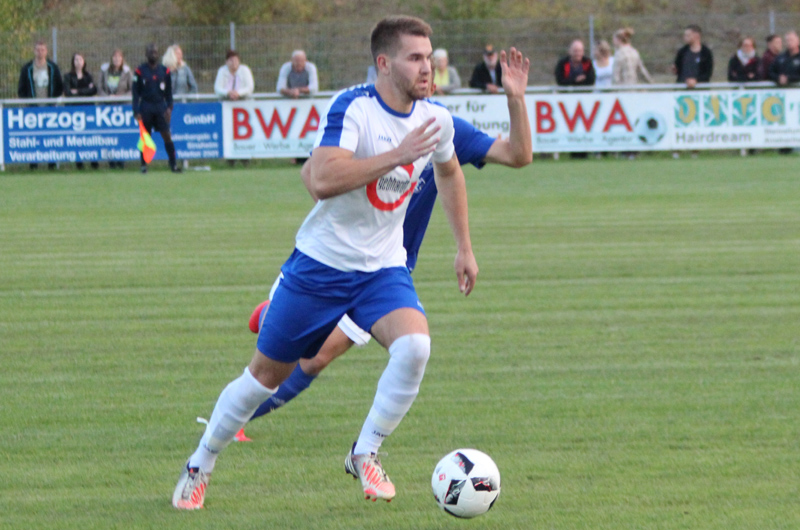 Marvin Bayer mit Offensivdrang