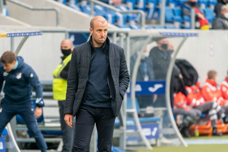 Für Für TSG-Trainer Sebastian Hoeneß war das Auslassen der vielen Torchancen am Ende der entscheidende Faktor fürs Ausscheiden