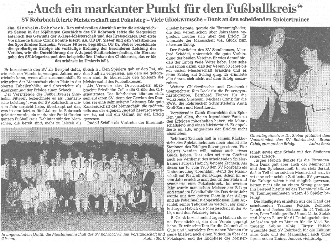 RNZ-Bericht zur Meisterschaft